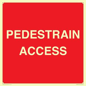 PEDESTRAIN ACCESS